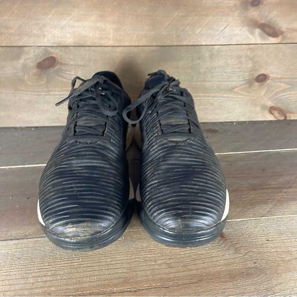 Adidas code chaos Mens size 9.5 golf shoes black athletic spikeless sneakers - Picture 5 of 8